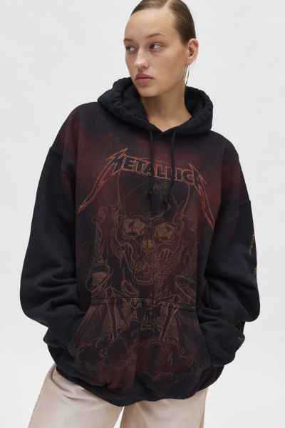 Metallica Grunge Graphic Hoodie Sweatshirt