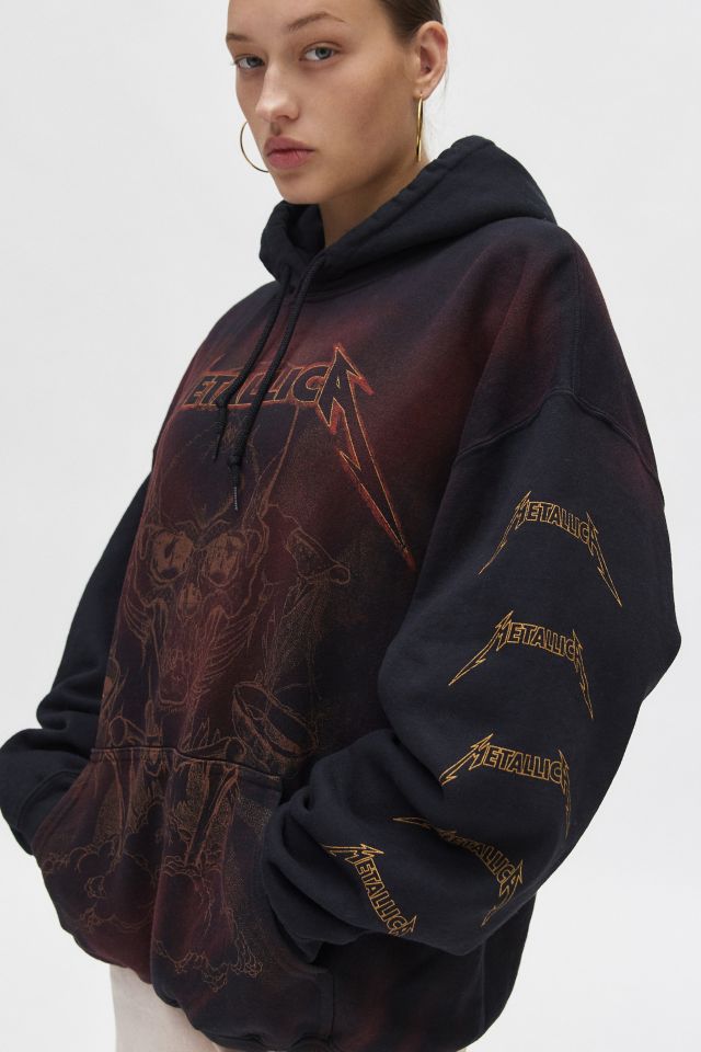 Metallica Grunge Graphic Hoodie Sweatshirt #2