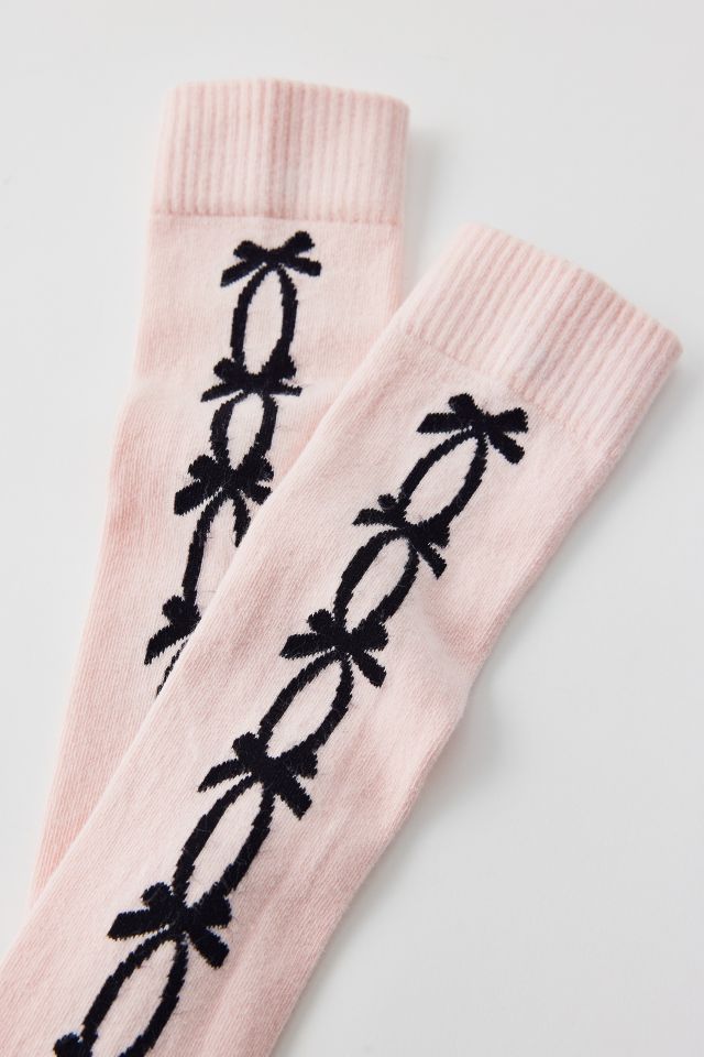 Doublesoul Mina Bow Ultra-High Sock #4