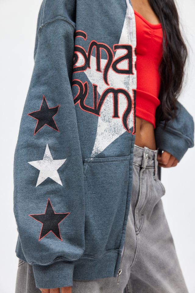 Chandail à capuchon à glissière graphique Smashing Pumpkins #2