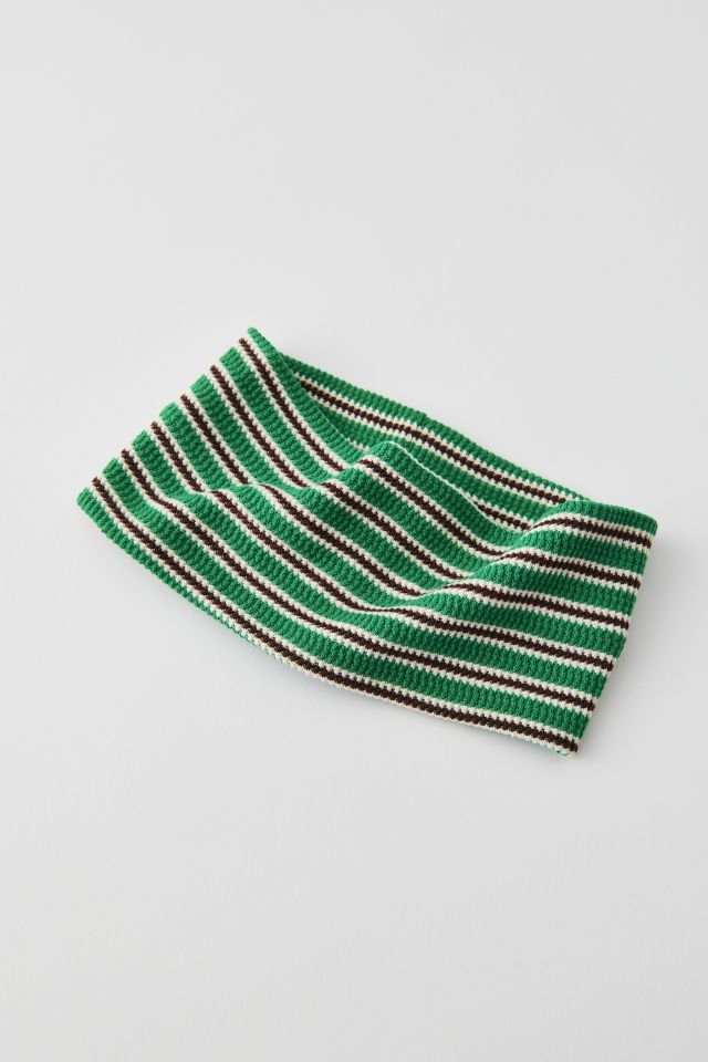 Textured Striped Headwrap