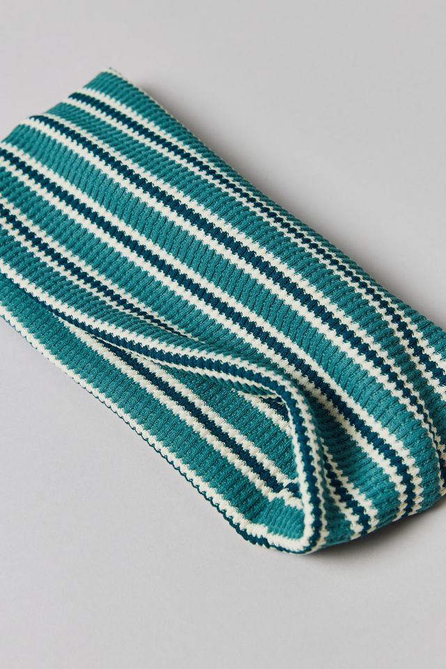 Textured Striped Wide Headwrap Headband #2