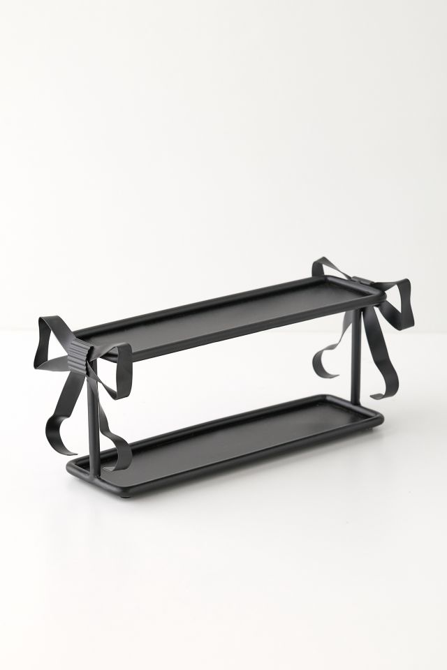 Étagère de rangement en métal à étages avec nœud Marina #1