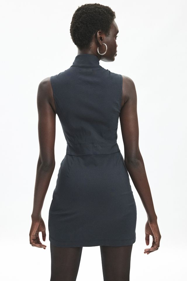 Silence + Noise Dylan Zip-Up Twill Mini Dress #2