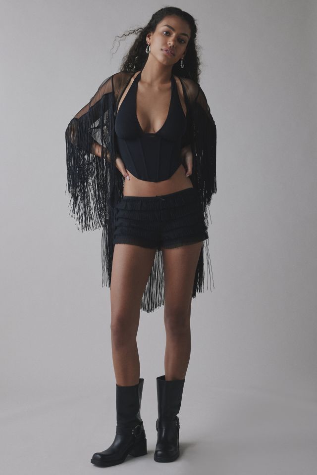 Thistle + Spire Fringe Benefits Robe #1