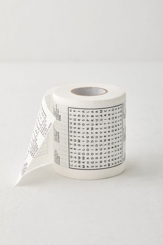 Word Search Toilet Paper #1