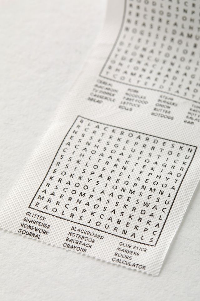 Word Search Toilet Paper #2