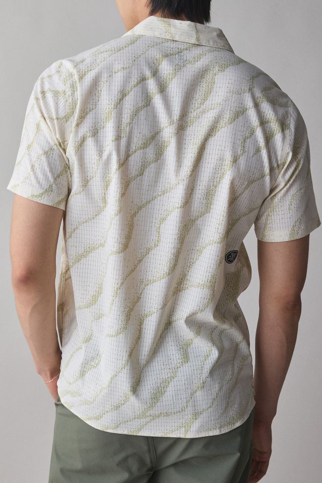 Roark Run Amok Bless Up Patterned Short Sleeve Shirt #1