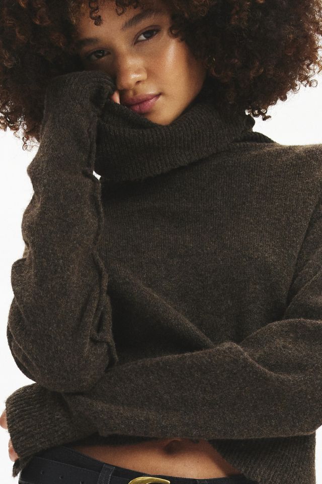 BDG Lake Cropped Turtleneck Sweater #2