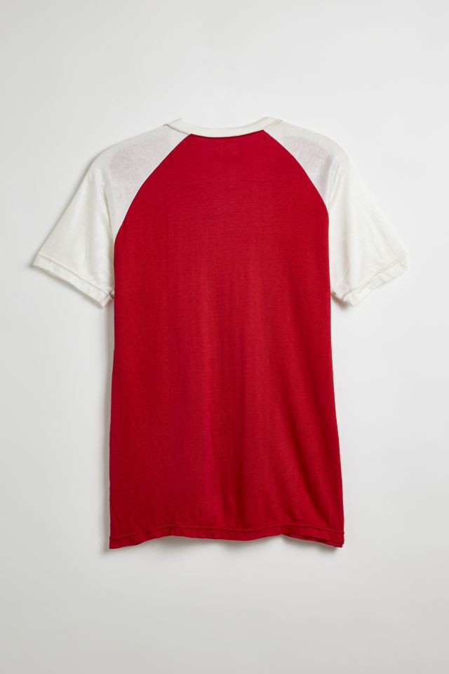 Vintage V-Neck Baseball Tee #1