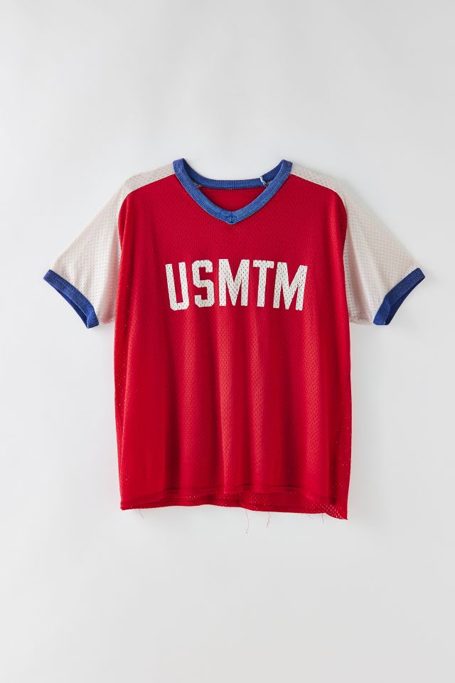 Vintage Jersey Ringer Tee Urban Outfitters