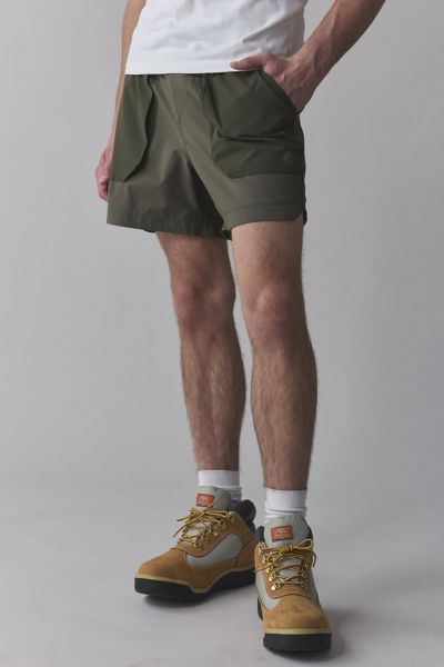 Roark Happy Camper Nylon Short In Olive, Men's At Urban Outfitters