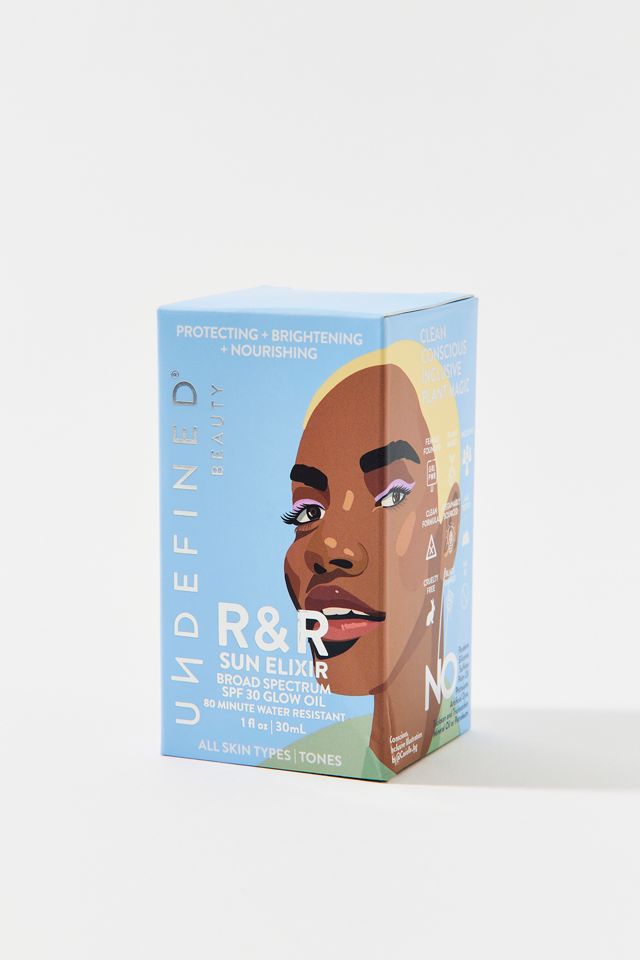 Undefined Beauty R&R Sun Elixir SPF 30 Glow Oil | Urban Outfitters
