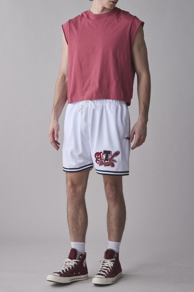 Short de basketball en mesh MLB Atlanta Braves Pro Standard #1