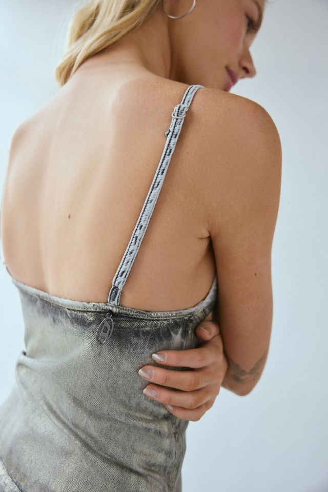 Diesel De-Fulsy-S Coated Denim Tank Top #2