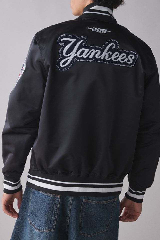 Pro Standard MLB New York Yankees Satin Bomber Jacket #1