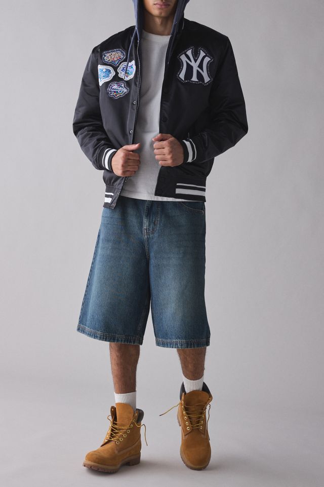 Pro Standard MLB New York Yankees Satin Bomber Jacket #2