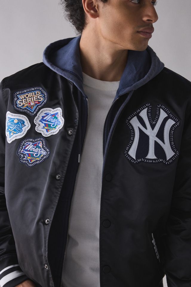 Pro Standard MLB New York Yankees Satin Bomber Jacket #3