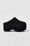 Azalea Wang Dolorita Faux Shearling Clog