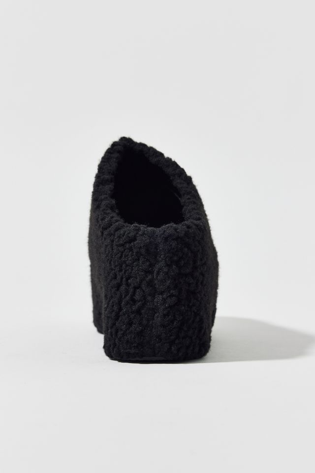 Azalea Wang Dolorita Faux Shearling Clog #4