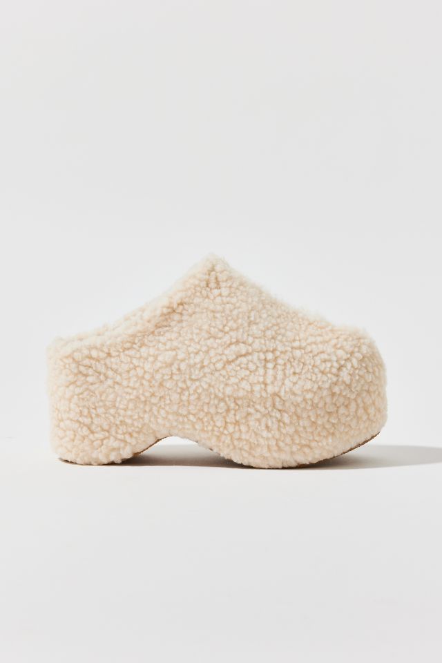 Azalea Wang Dolorita Faux Shearling Clog #1