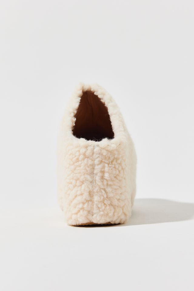 Azalea Wang Dolorita Faux Shearling Clog #3