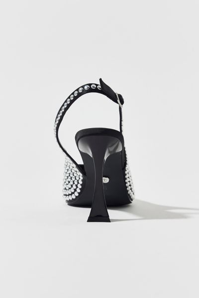 Azalea Wang Almida Studded Slingback Heel