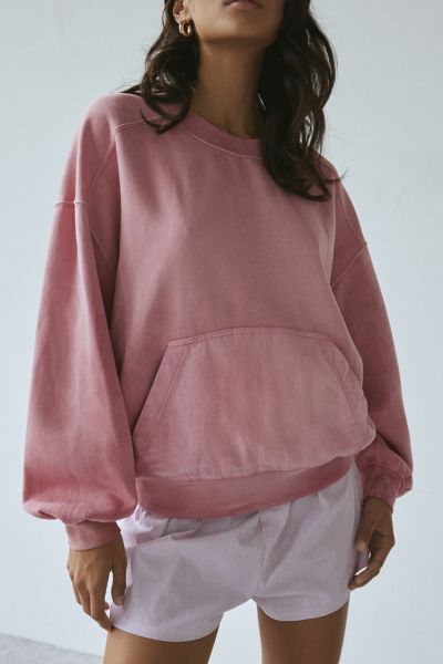 BDG Tasha Slouchy Crew Neck Pullover