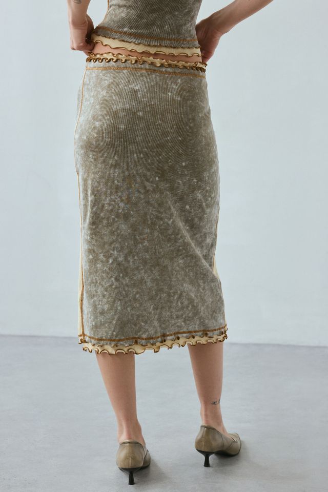 Diesel O-Meno Knit Midi Skirt #3