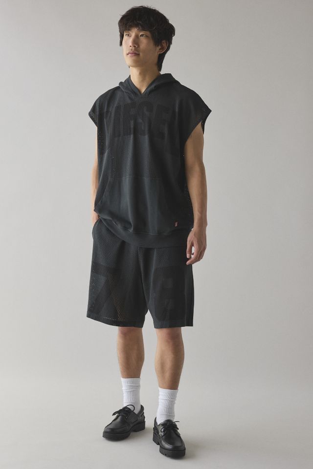 Diesel P-Tain-Mesh Short | Urban Outfitters