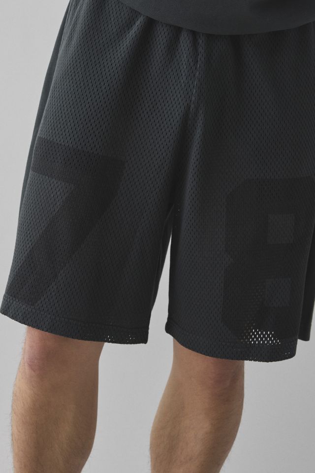 【DIESEL】P-TAIN-SHORTS BLACK DIESEL P-Tain-Mesh Shorts - Black - Due West