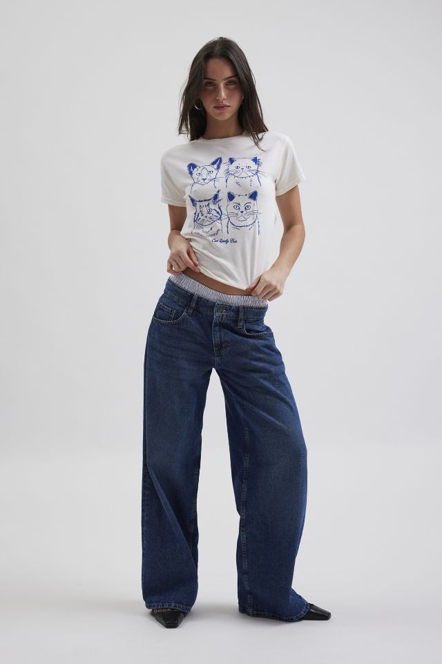 Cat Lady Era Slim Graphic Tee #3