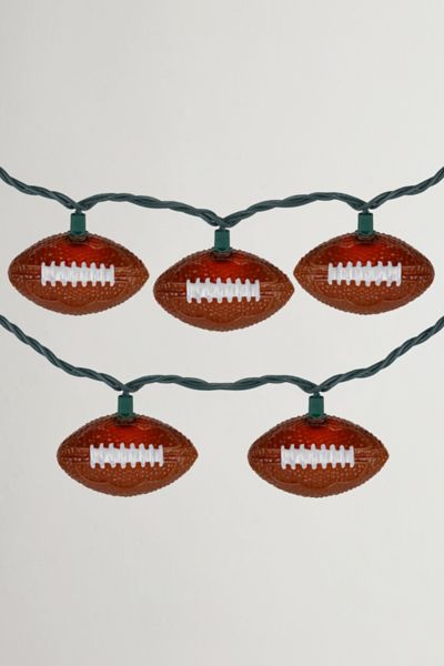 Urban Outfitters Football 6ft String Lights In Brown At