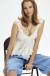 Kimchi Blue Esther Hanky Hem Babydoll Blouse