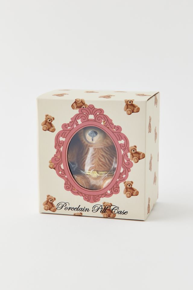 Ceramic Bear Pill Case #2