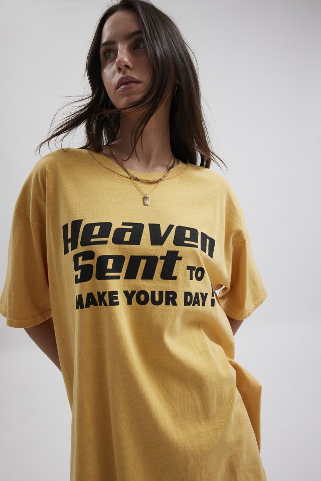 Heaven Sent Graphic T-Shirt Dress #3