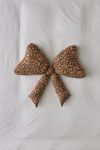 Big Bow Printed Throw Pillow