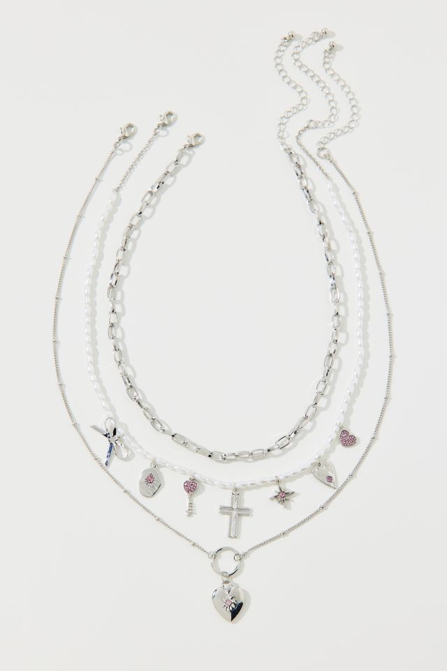 Ensemble de Colliers Superposés à Breloques Larsa #1