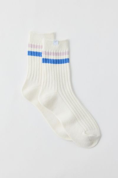 Out From Under Supersoft Striped Crew Sock