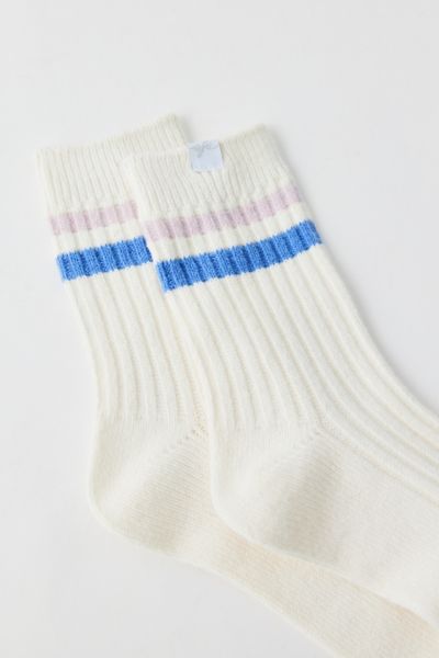 Out From Under Supersoft Striped Crew Sock