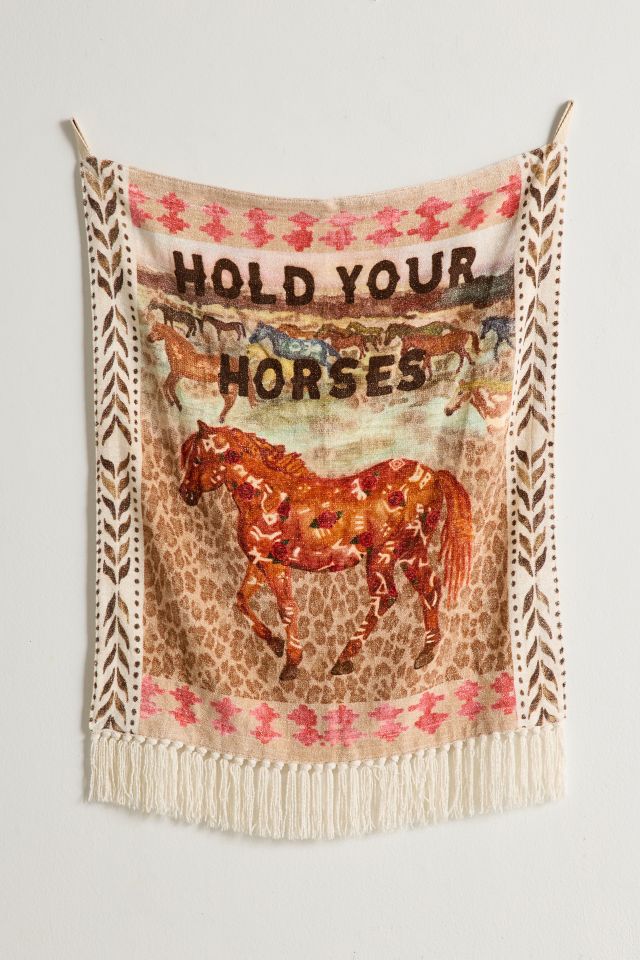 Tenture Murale Hold Your Horses #1