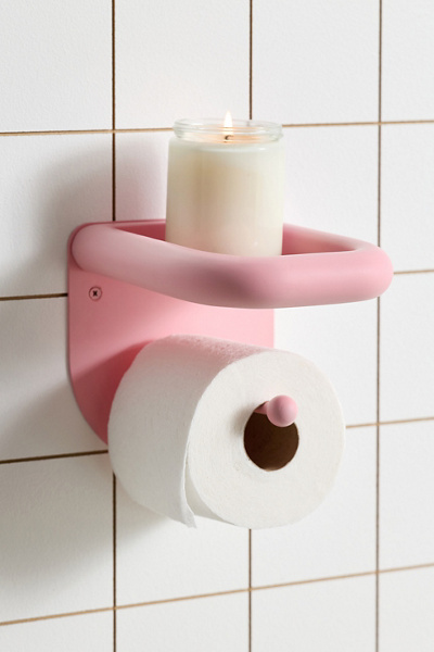 Harper Colorful Toilet Paper Storage Shelf | Urban Outfitters