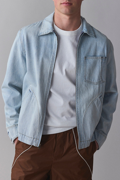 Levi's® Full Zip Mechanic Denim Jacket | Urban Outfitters