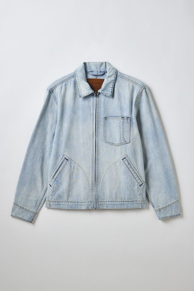 Levi’s denim tailored jacket single Levi's® Full Zip Mechanic Denim Jacket | Urban Outfitters