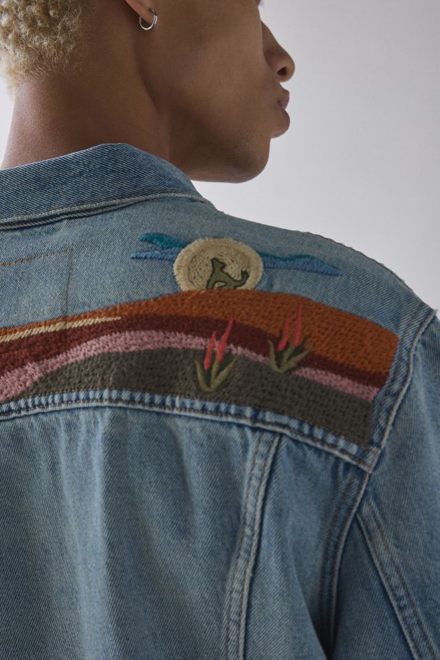 Levi's® The Trucker Embroidered Denim Jacket #3