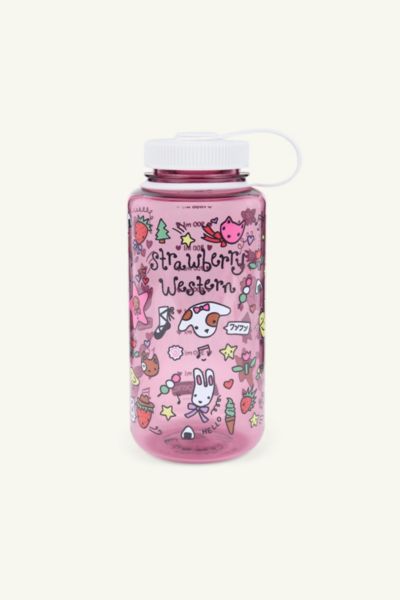 Strawberry Western Mori Friends 32 oz Nalgene Water Bottle