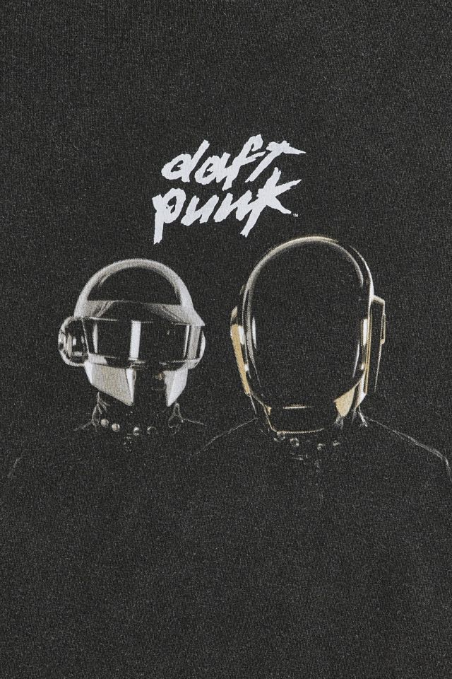 Daft Punk Washed Cotton Graphic Tee #1