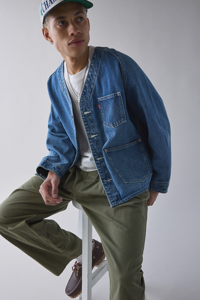 Levi's® Union Engineer Denim Cardigan Jacket | Urban Outfitters