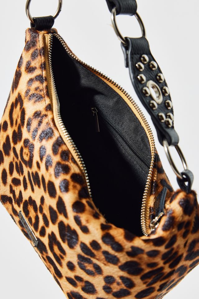 Silence + Noise Luna Animal Print Western Baguette Bag | Urban Outfitters