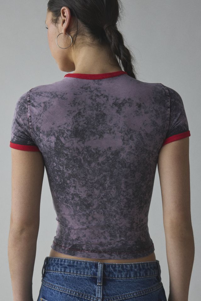 Diesel T-Uncuties Graphic Ringer Baby Tee #3
